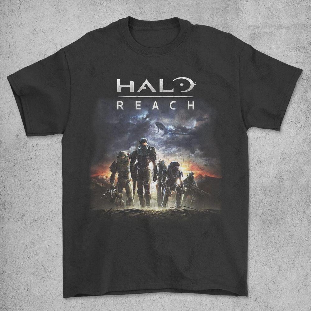 Style  Halo Reach Video Game Promo Graphic T-Shirt
